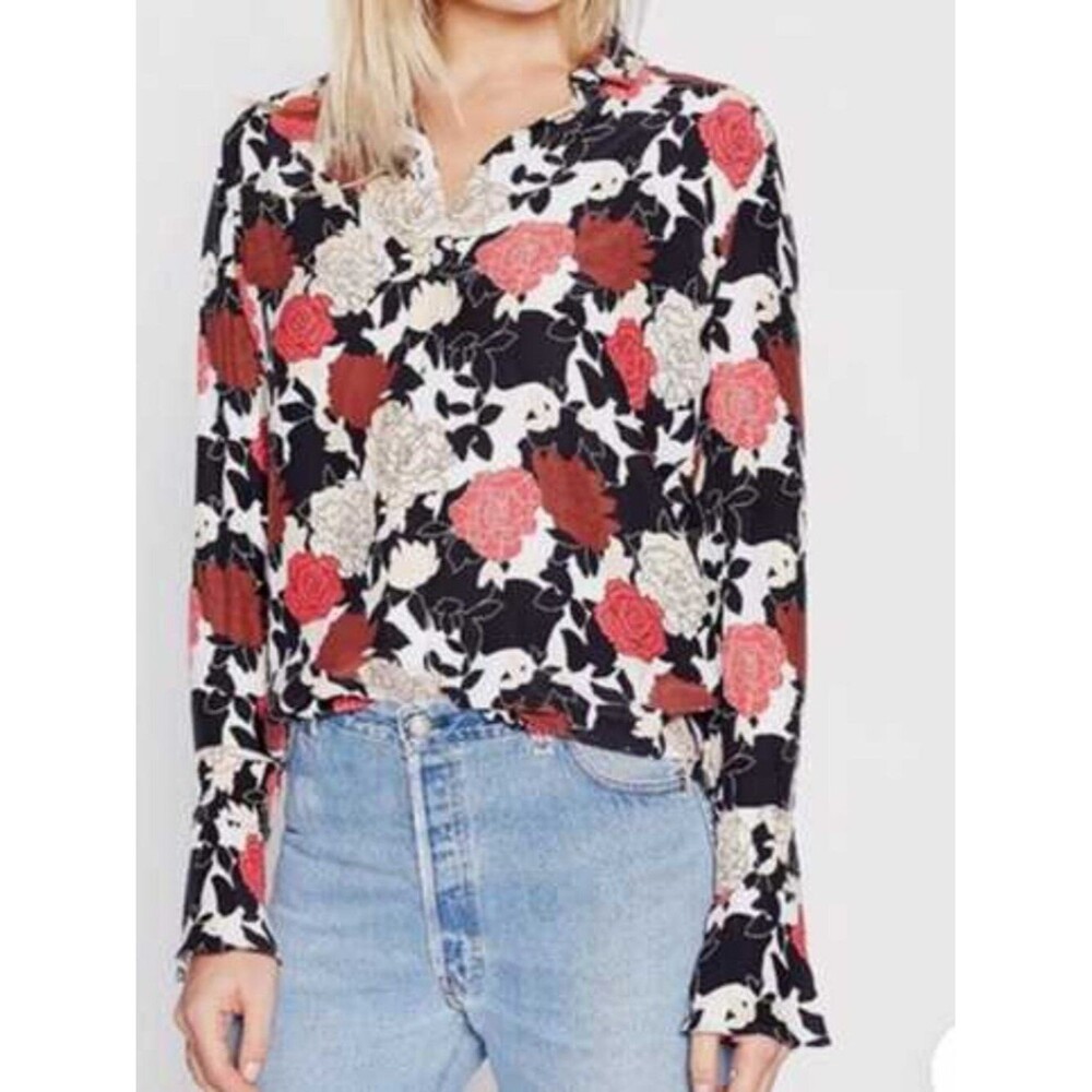 Equipment Daphne Floral Silk Blouse XS NWOT Authentic!